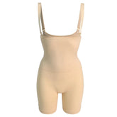 Seamless Shapewear Shorts – Tummy Control with Detachable Shoulder Straps